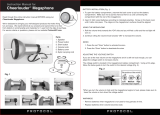Protocol 7429-6 Cheerlounder User manual