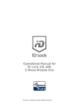ID Lock ID-101 User manual