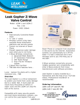 Leak Gopher LGZWVS-1 User manual