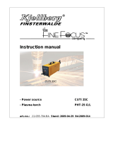 Kjellberg CUTi 35C Hand Plasma Cutting Inverter User manual