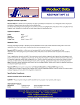 Johnson & Allen NEOPAINT White Paint User manual