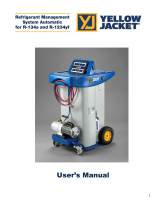 Yellow Jacket Refrigerant Management System Automatic User manual