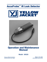 Yellow Jacket AccuProbe™ IR LEAK DETECTOR User manual
