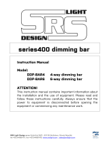 SRS 4x6A DMX dimming bar s400, AC230V/24A, DMX 3+5 Owner's manual