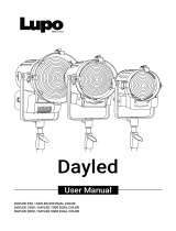 Lupo DAYLED 2000 3.200°K User manual