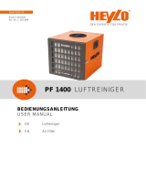 HEYLO PF1400 PowerFilter Air Filter User manual