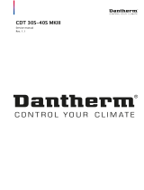 Dantherm CDT 30S-40S User manual