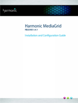 Harmonic MediaGrid 3.4.1 Installation guide