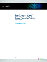 Harmonic ProStream 1000 6.8 User guide