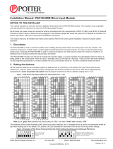 Potter PAD100-MIM User manual