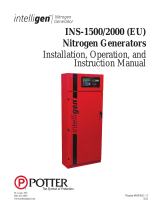 Potter INS-1500 User manual