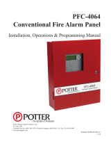 Potter PFC-4064 User manual