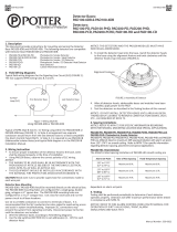 Potter PAD200-PD User manual