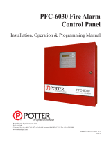 Potter PFC-6030 User manual