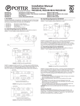 Potter PAD100-IB User manual