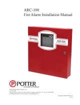 Potter ARC-100 User manual