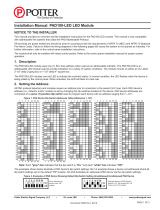 Potter PAD100-LED User manual