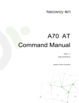 Neoway A70 Commands Manual