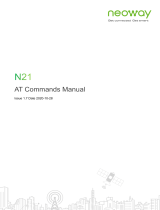 Neoway N21 Commands Manual