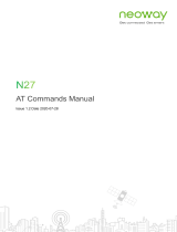 Neoway N27 Commands Manual