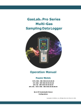 Co2meter Multi Gas Sampling Data Logger User manual