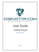 Co2meter Aranet4 PRO Indoor Air Quality Monitor User guide