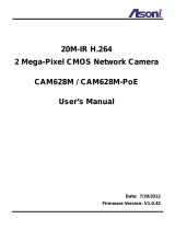 Asoni CAM628M User manual