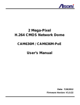 Asoni CAM636M User manual