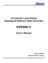Asoni NVR604LX User manual