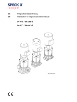 Speck pumpen IN-VB 10-10 Operating instructions