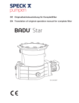 BADU Filter unit Star 913/24 Operating instructions