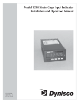 Dynisco 1290 User manual