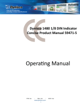 Dynisco 1480 User manual