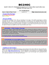 BCM Advanced Research BC246C Installation guide