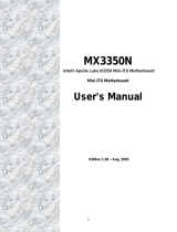 BCM Advanced Research MX3350N User manual