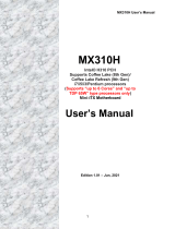 BCM MX310H User manual