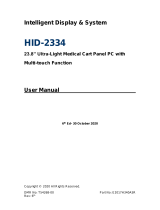 Avalue HID-2334-730-A1R User manual