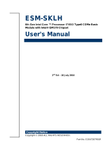BCM Advanced Research ESM-SKLH User manual