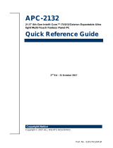 BCM Advanced Research APC-2132 Reference guide
