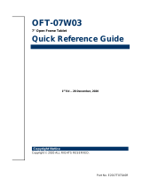 Avalue OFT-10W03 Reference guide