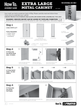 Stratco 2 Door Steel Cabinet Operating instructions