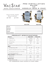 Air Techniques VacStar 20 Owner's manual