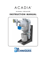 Air Techniques Acadia Plus & Acadia Kits & Filters Owner's manual