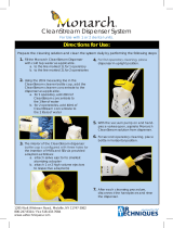 Air Techniques Monarch CleanStream Evacuation System Cleaner Owner's manual