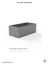 Factory FurnitureSteel RAKT Planter