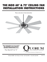 Quorum MOD Operating instructions