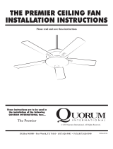 Quorum Premier Unipack Operating instructions