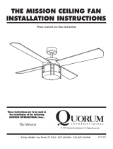 Quorum Mission Operating instructions