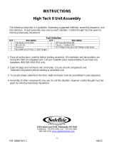 SATELLITE High Tech II Assembly Instructions