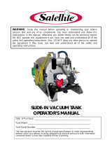 SATELLITE Slide Tank User manual